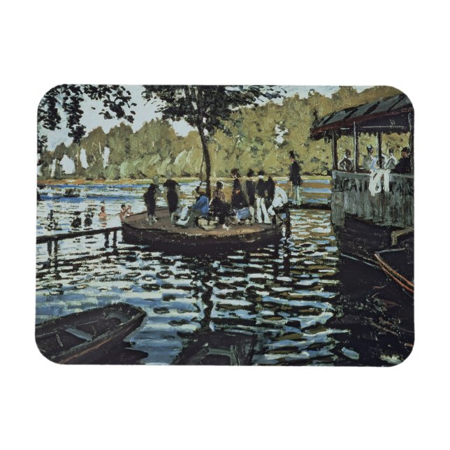 Claude Monet | La Grenouillere Magnet (Horisontell)