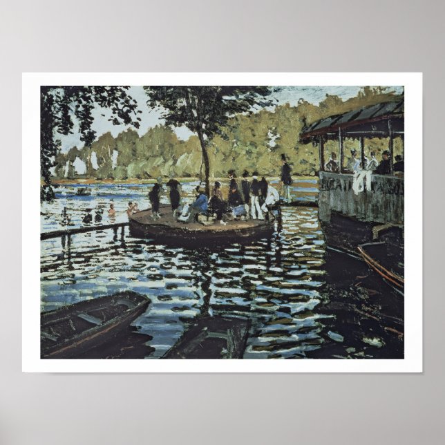 Claude Monet | La Grenouillere Poster (Framsidan)