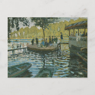Claude Monet La Grenouillere Vykort