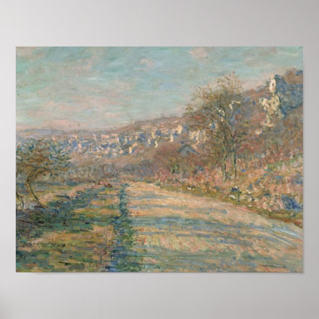 Claude Monet - La Roche-Guyon Road Poster (Framsidan)
