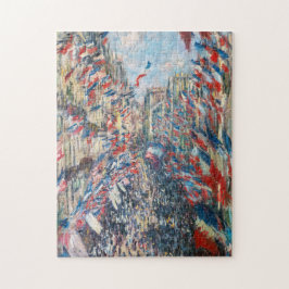 Claude Monet - La Rue Montorgueil - Paris Pussel