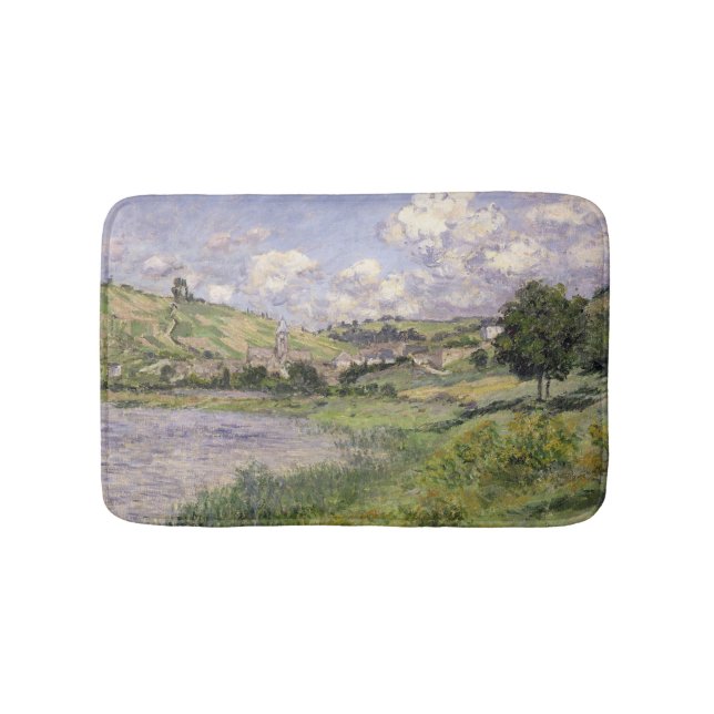 Claude Monet | landskap, Vetheuil, 1879 Badrumsmatta (Framsidan)