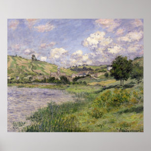 Claude Monet landskap, Vetheuil, 1879 Poster