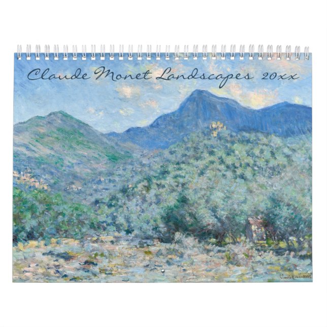 Claude Monet Landskaps Kalender (Omslag)