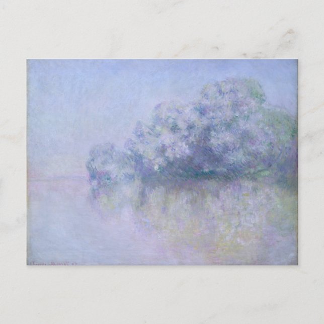 Claude Monet | � le aux Orties nära Vernon Vykort (Framsida)