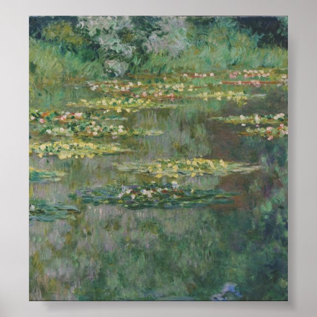Claude Monet - Le Bassin des Nympheas Poster (Framsidan)