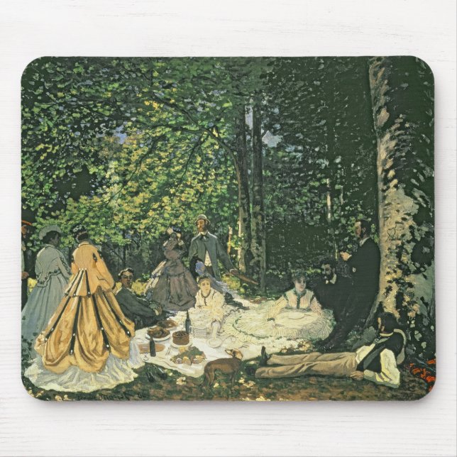 Claude Monet | Le Dejeuner surl'Herbe, 1865-1866 Musmatta (Framsidan)