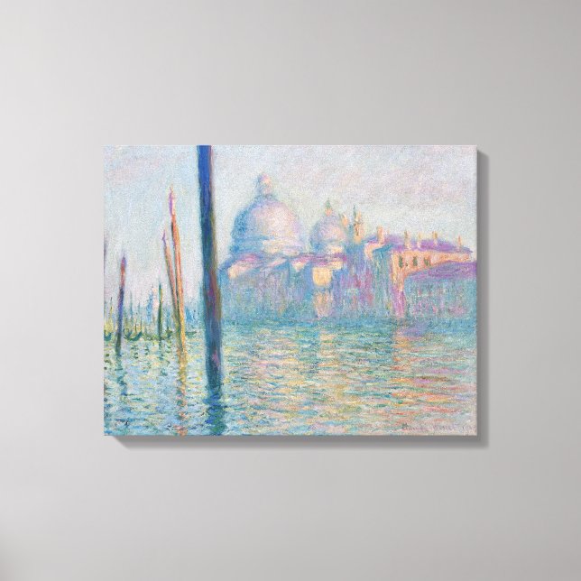 Claude Monet – Le Grand Canal – 1908 Canvastryck (Framsida)