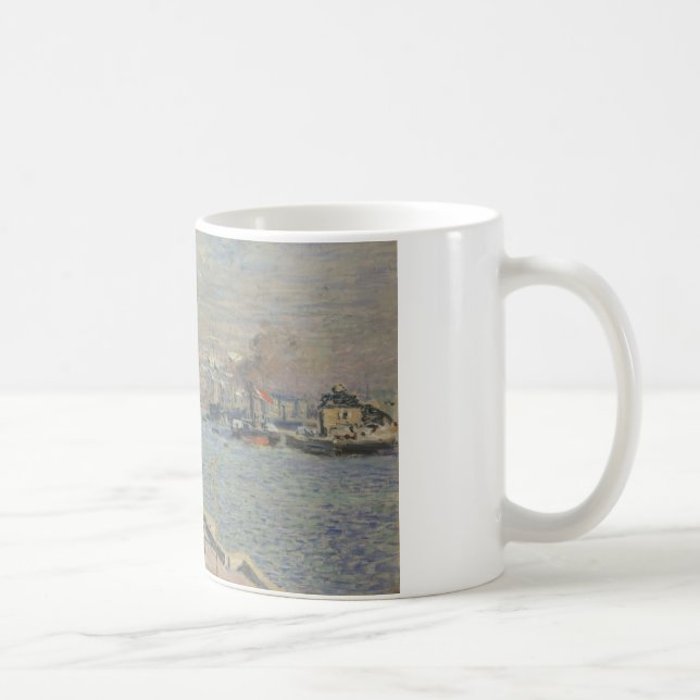 Claude Monet - Le Havres hamn Kaffemugg (Höger)