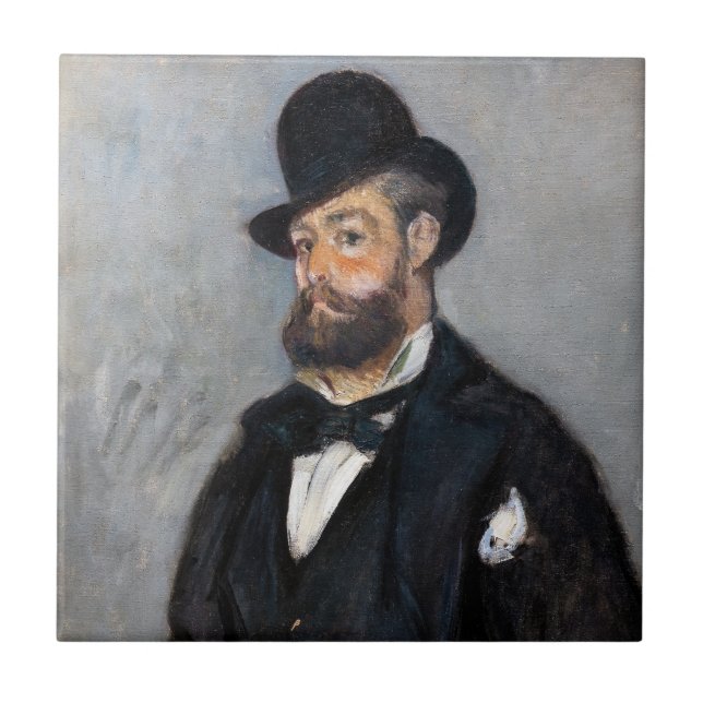 Claude Monet - Leon Monet Kakelplatta (Framsidan)