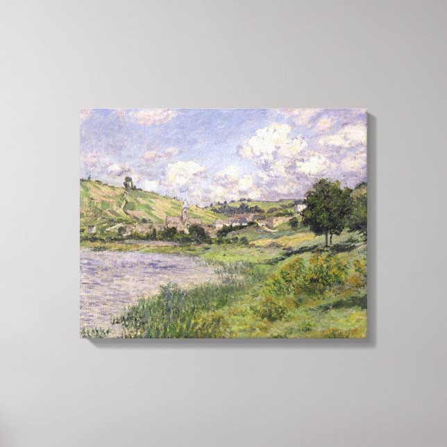 Claude Monet | Ligcape, Vetheuil, 1879 Canvastryck (Framsida)