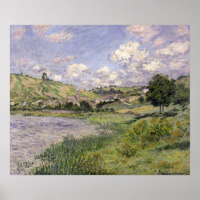 Claude Monet | Ligcape, Vetheuil, 1879 Poster (Framsidan)