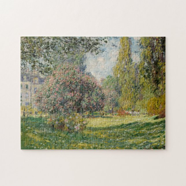 Claude Monet| Liggande: Parc Monceau Pussel (Horisontell)