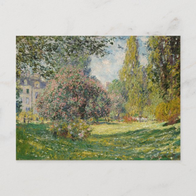 Claude Monet | Liggande: Parkmonceau Vykort (Framsida)