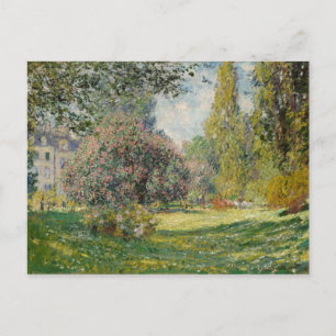 Claude Monet   Liggande: Parkmonceau Vykort