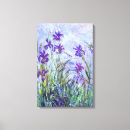 Claude Monet - Lila Iris / Iris Mauves Canvastryck