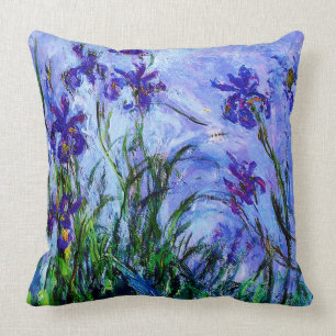 Claude Monet-Lila Irises Kudde