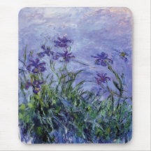 Claude Monet Lila Irises