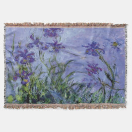 Claude Monet Lilac Irises Filt