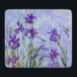 Claude Monet - Lilac Irises / Iris Mauves<br><div class="desc">Lilac Irises/Iris Mauves - Claude Monet,  1914-1917</div>