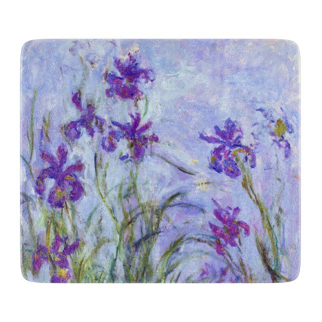 Claude Monet - Lilac Irises / Iris Mauves (Framsidan)