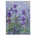 Claude Monet - Lilac Irises / Iris Mauves<br><div class="desc">Lilac Irises/Iris Mauves - Claude Monet,  1914-1917</div>