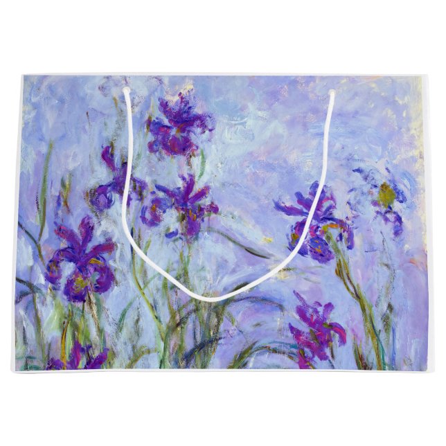 Claude Monet - Lilac Irises / Iris Mauves (Framsidan)