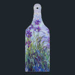 Claude Monet - Lilac Irises / Iris Mauves<br><div class="desc">Lilac Irises/Iris Mauves - Claude Monet,  1914-1917</div>