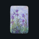 Claude Monet - Lilac Irises / Iris Mauves Badrumsmatta<br><div class="desc">Lilac Irises/Iris Mauves - Claude Monet,  1914-1917</div>
