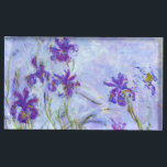 Claude Monet - Lilac Irises / Iris Mauves Bordskorthållare<br><div class="desc">Lilac Irises/Iris Mauves - Claude Monet,  1914-1917</div>