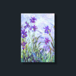 Claude Monet - Lilac Irises / Iris Mauves Canvastryck<br><div class="desc">Lilac Irises/Iris Mauves - Claude Monet,  1914-1917</div>