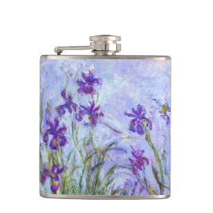 Claude Monet - Lilac Irises / Iris Mauves Fickplunta