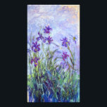 Claude Monet - Lilac Irises / Iris Mauves Fototryck<br><div class="desc">Lilac Irises/Iris Mauves - Claude Monet,  1914-1917</div>
