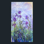 Claude Monet - Lilac Irises / Iris Mauves Fototryck<br><div class="desc">Lilac Irises/Iris Mauves - Claude Monet,  1914-1917</div>