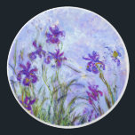 Claude Monet - Lilac Irises / Iris Mauves Knopp<br><div class="desc">Lilac Irises/Iris Mauves - Claude Monet,  1914-1917</div>
