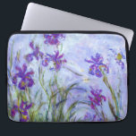 Claude Monet - Lilac Irises / Iris Mauves Laptop Fodral<br><div class="desc">Lilac Irises/Iris Mauves - Claude Monet,  1914-1917</div>