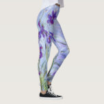 Claude Monet - Lilac Irises / Iris Mauves Leggings<br><div class="desc">Lilac Irises/Iris Mauves - Claude Monet,  1914-1917</div>