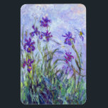 Claude Monet - Lilac Irises / Iris Mauves Magnet<br><div class="desc">Lilac Irises/Iris Mauves - Claude Monet,  1914-1917</div>