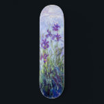 Claude Monet - Lilac Irises / Iris Mauves Mini Skateboard Bräda 18,5 Cm<br><div class="desc">Lilac Irises/Iris Mauves - Claude Monet,  1914-1917</div>