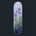 Claude Monet - Lilac Irises / Iris Mauves Mini Skateboard Bräda 18,5 Cm<br><div class="desc">Lilac Irises/Iris Mauves - Claude Monet,  1914-1917</div>