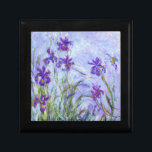 Claude Monet - Lilac Irises / Iris Mauves Minnesask<br><div class="desc">Lilac Irises/Iris Mauves - Claude Monet,  1914-1917</div>