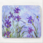 Claude Monet - Lilac Irises / Iris Mauves Musmatta<br><div class="desc">Lilac Irises/Iris Mauves - Claude Monet,  1914-1917</div>