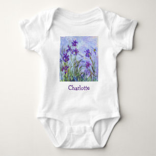 Claude Monet - Lilac Irises / Iris Mauves T Shirt