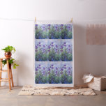 Claude Monet - Lilac Irises / Iris Mauves Tyg<br><div class="desc">Lilac Irises/Iris Mauves - Claude Monet,  1914-1917</div>