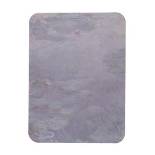Claude Monet Ljus-färgade näckrosor Magnet