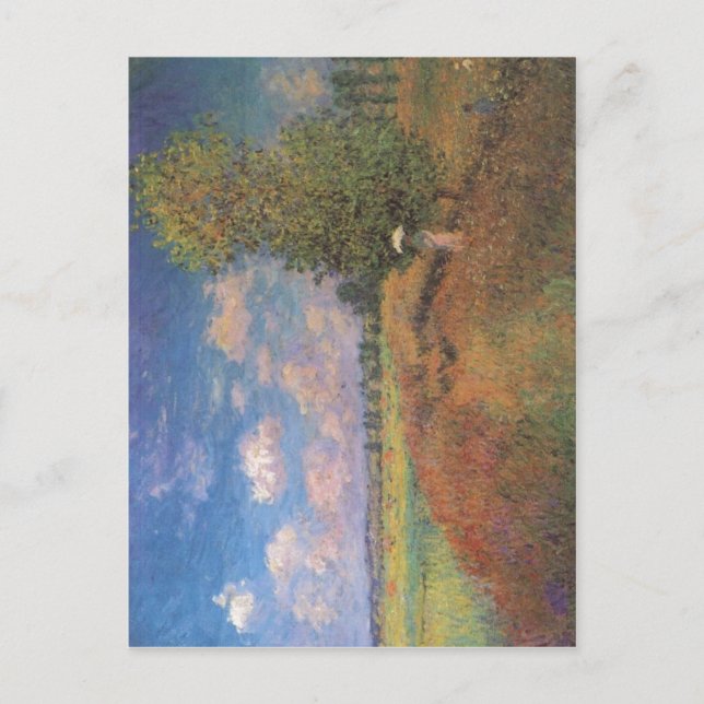 Claude Monet L't? Champ de coquelicots (Klatschm Vykort (Framsida)