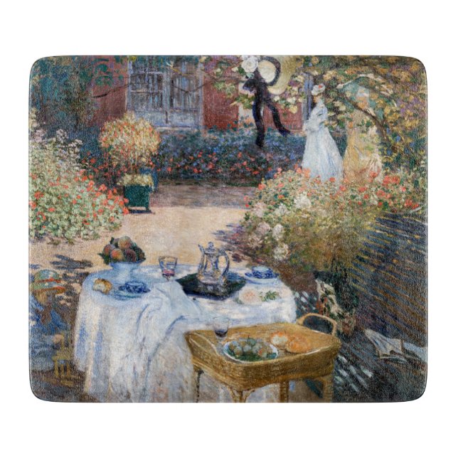 Claude Monet - Luncheon, dekorativ panel (Framsidan)