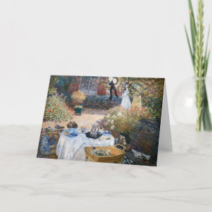 Claude Monet - Luncheon, dekorativ panel Kort