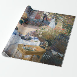 Claude Monet - Luncheon, dekorativ panel Presentpapper