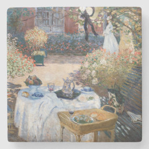 Claude Monet - Luncheon, dekorativ panel Stenunderlägg